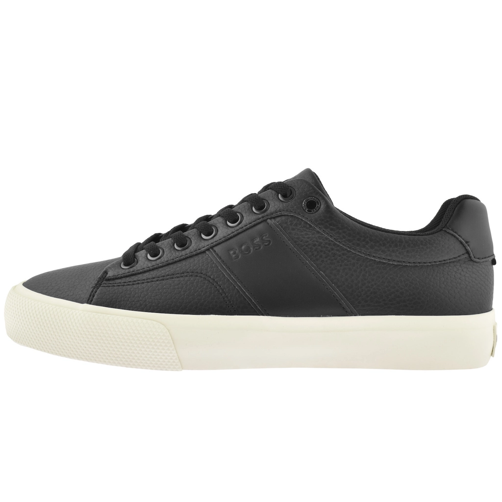Hugo Boss BOSS Aiden Tennis Trainers Black
